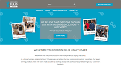 Desktop Screenshot of gordonellishealthcare.co.uk